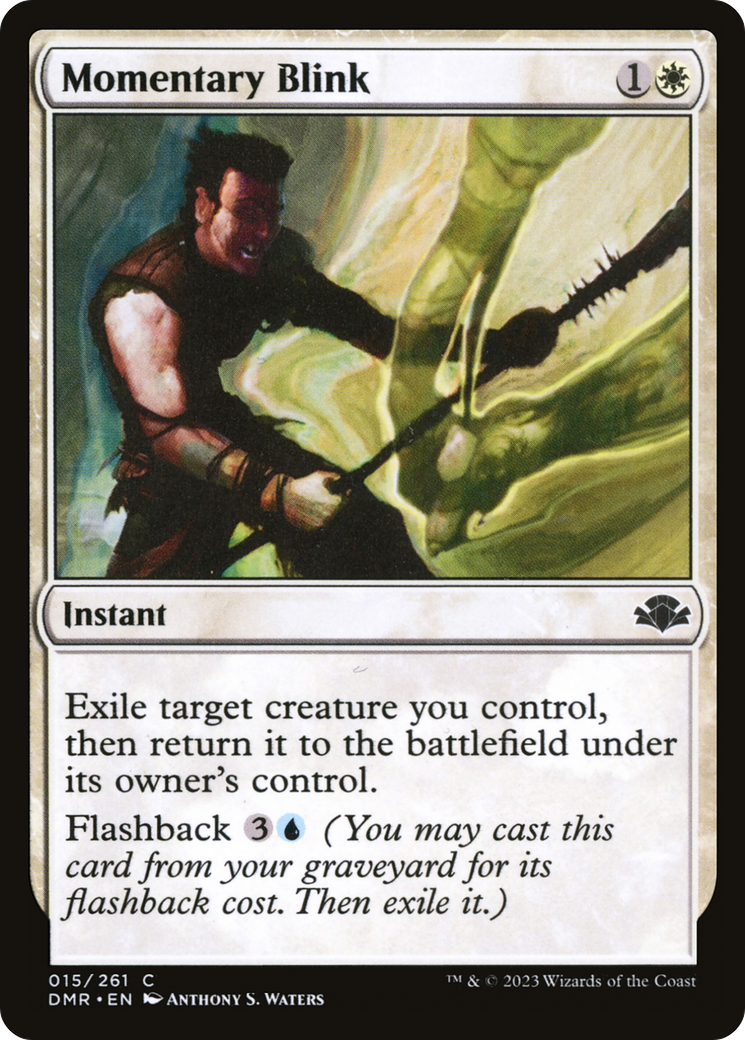 {C} Momentary Blink [Dominaria Remastered][DMR 015]