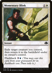 {C} Momentary Blink [Dominaria Remastered][DMR 015]