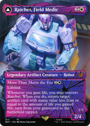 {R} Ratchet, Field Medic // Ratchet, Rescue Racer (Shattered Glass) [Transformers][BOT 017]