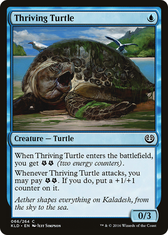 {C} Thriving Turtle [Kaladesh][KLD 066]