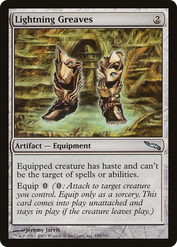 {C} Lightning Greaves [Mirrodin][MRD 199]