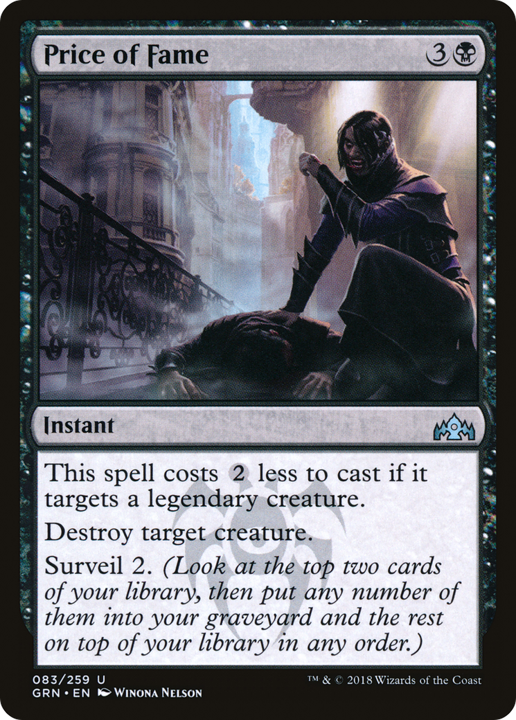 {C} Price of Fame [Guilds of Ravnica][GRN 083] - Misty Mountain Games