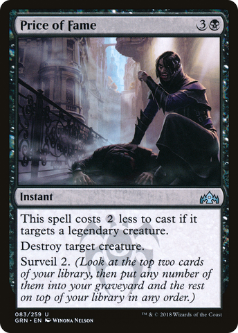 {C} Price of Fame [Guilds of Ravnica][GRN 083]