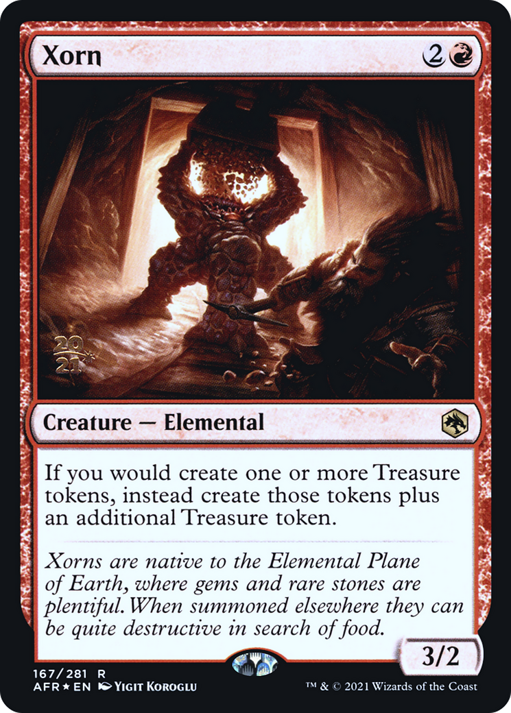 {R} Xorn [Dungeons & Dragons: Adventures in the Forgotten Realms Prerelease Promos][PR AFR 167]