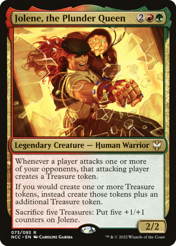{R} Jolene, the Plunder Queen [Streets of New Capenna Commander][NCC 073]