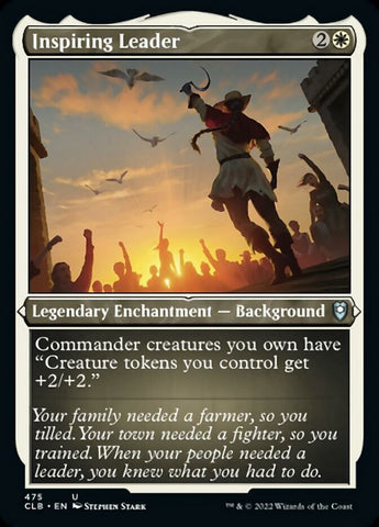 {C} Inspiring Leader (Foil Etched) [Commander Legends: Battle for Baldur's Gate][CLB 475]