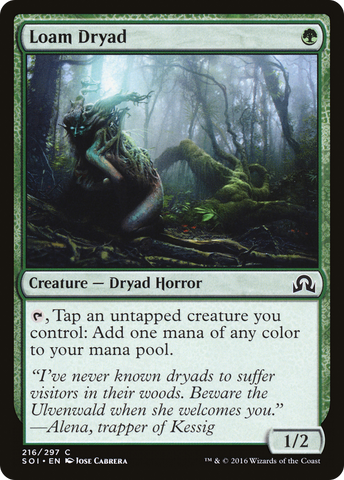{C} Loam Dryad [Shadows over Innistrad][SOI 216]