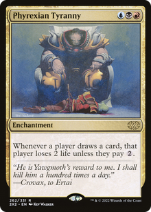 {R} Phyrexian Tyranny [Double Masters 2022][2X2 262]