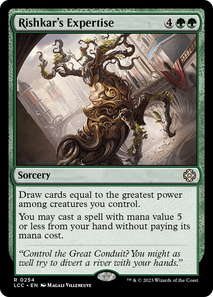 {R} Rishkar's Expertise [The Lost Caverns of Ixalan Commander][LCC 254]