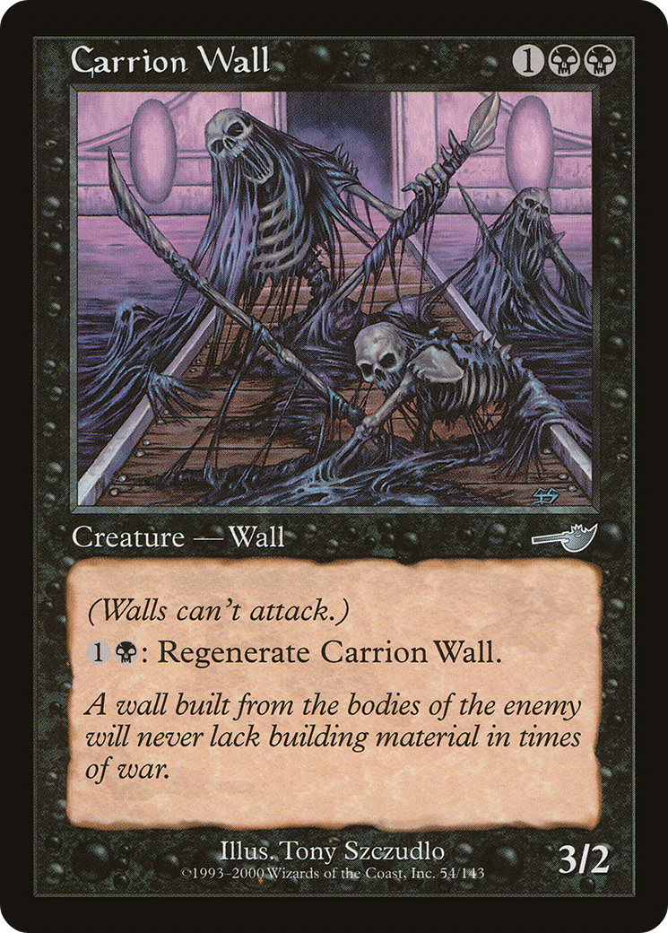 {C} Carrion Wall [Nemesis][NEM 054]