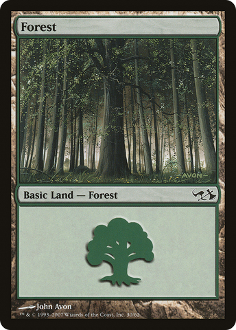 {B}[DDA 030] Forest (30) [Duel Decks: Elves vs. Goblins]