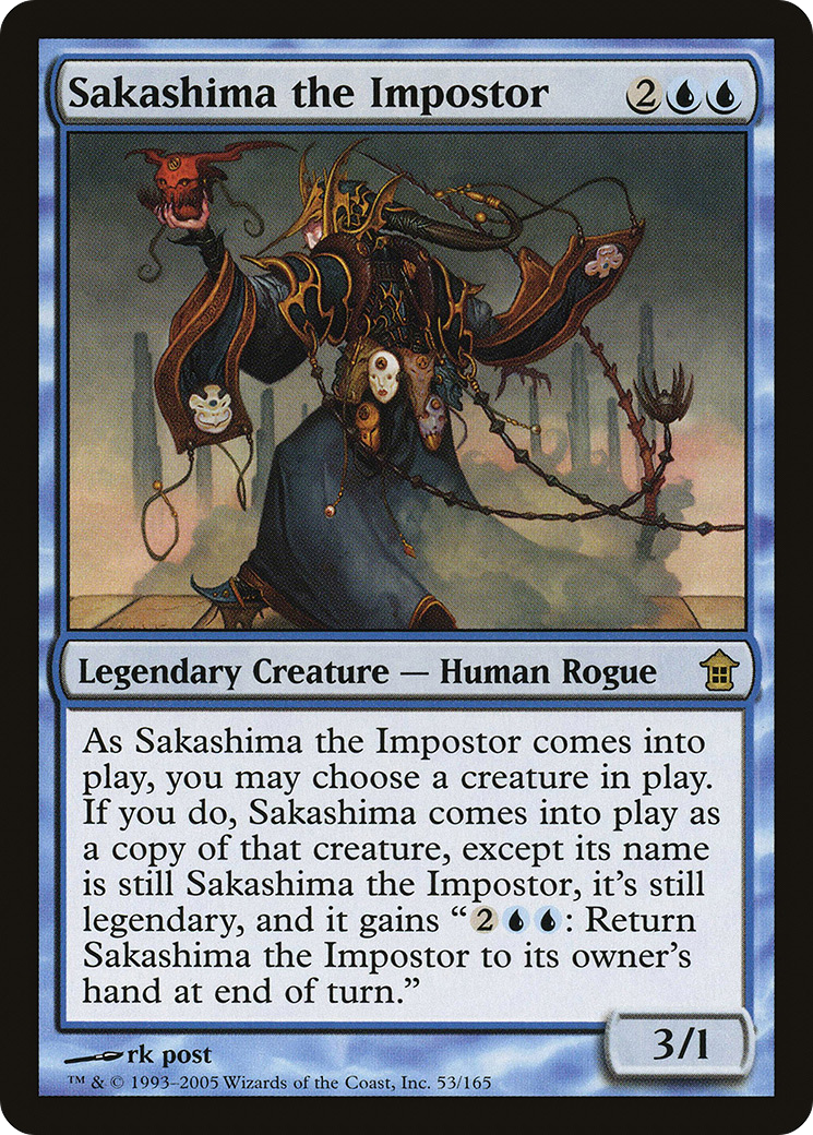 {R} Sakashima the Impostor [Saviors of Kamigawa][SOK 053]