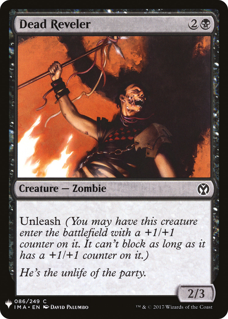 {C} Dead Reveler [Mystery Booster][LS IMA 086]