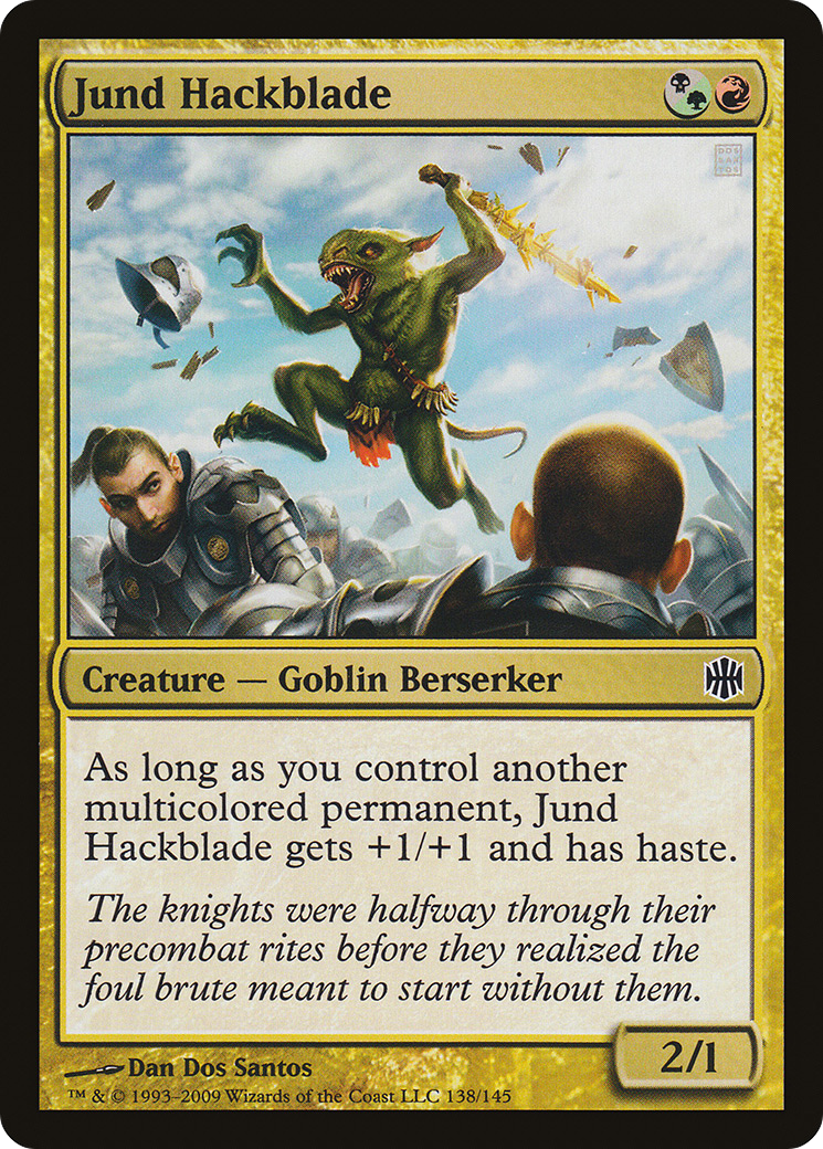 {C} Jund Hackblade [Alara Reborn][ARB 138]