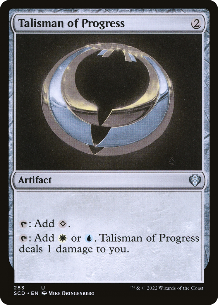 {C} Talisman of Progress [Starter Commander Decks][SCD 283]