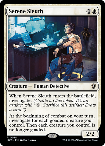 {R} Serene Sleuth [Murders at Karlov Manor Commander][MKC 014]