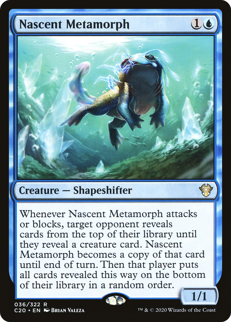 {R} Nascent Metamorph [Commander 2020][C20 036]
