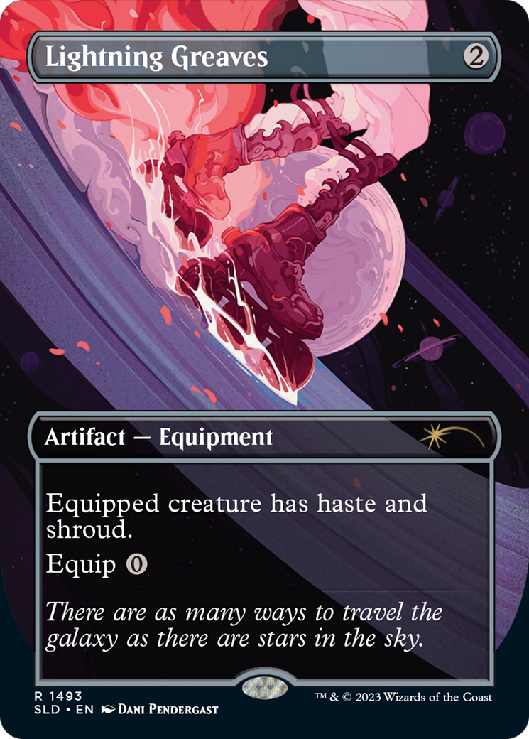 {R} Lightning Greaves (1493) [Secret Lair Drop Series][SLD 1493]