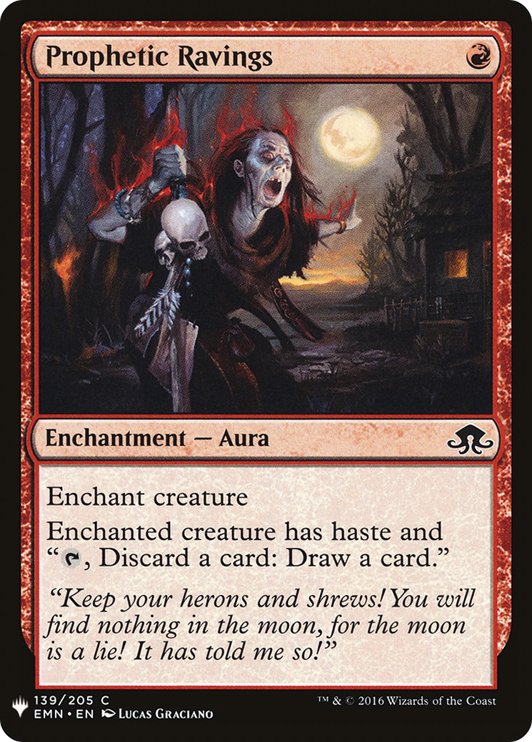 {C} Prophetic Ravings [Mystery Booster][LS EMN 139]