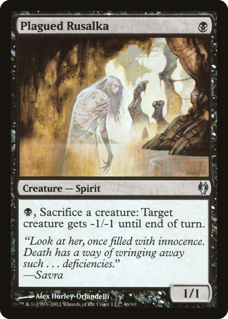 {C} Plagued Rusalka [Duel Decks: Izzet vs. Golgari][DDJ 046]