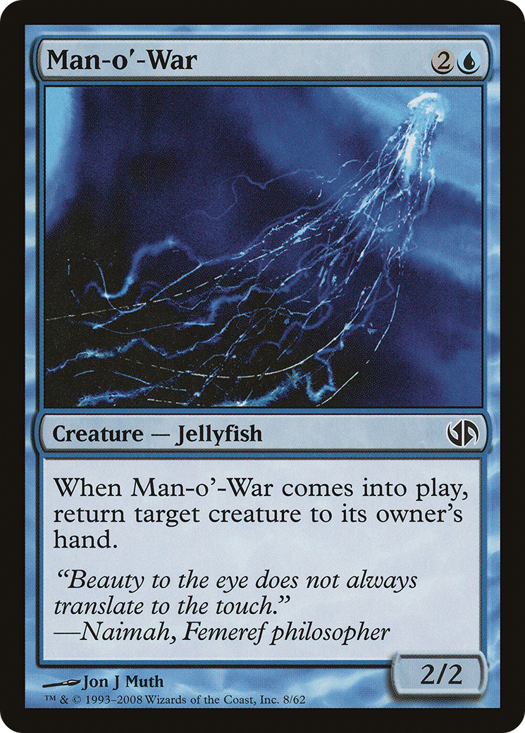 {C} Man-o'-War [Duel Decks: Jace vs. Chandra][DDB 008]