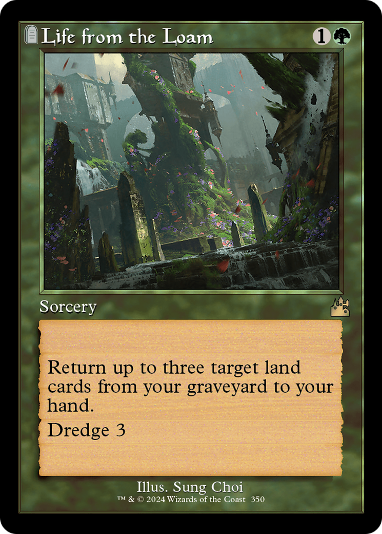 {R} Life from the Loam (Retro Frame) [Ravnica Remastered][RVR 350]