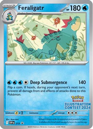 [PKM] Feraligatr (213) [Scarlet & Violet: Black Star Promos]