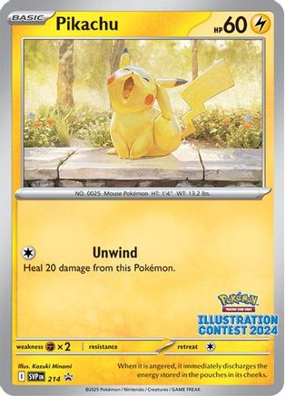 [PKM] Pikachu (214) [Scarlet & Violet: Black Star Promos]