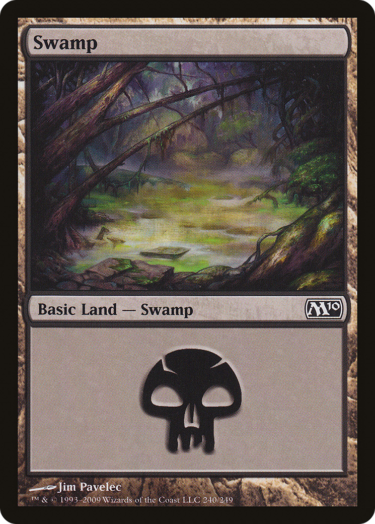 {B}[M10 240] Swamp (240) [Magic 2010]