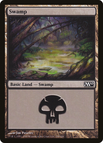 {B}[M10 240] Swamp (240) [Magic 2010]