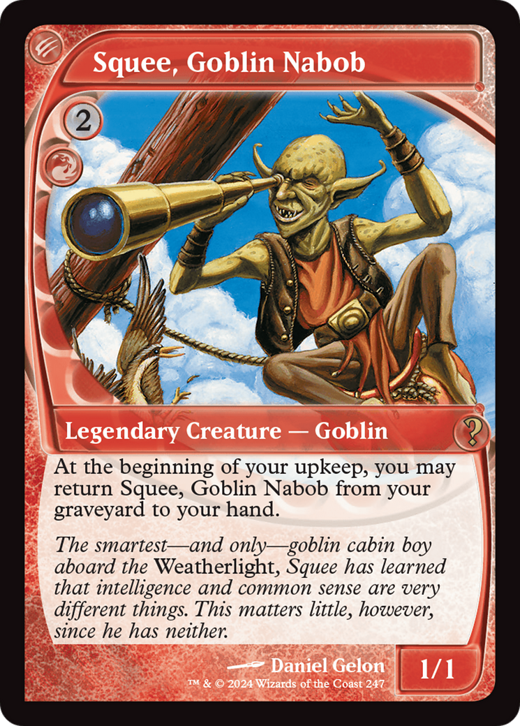 {R} Squee, Goblin Nabob (Future Sight) [Mystery Booster 2][MB2 247]