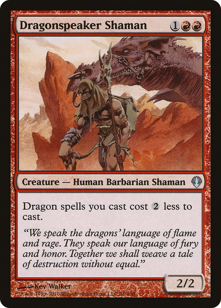 {C} Dragonspeaker Shaman [Archenemy][ARC 036]