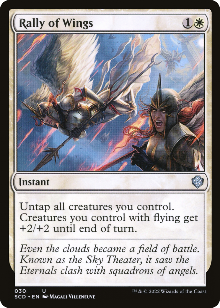 {C} Rally of Wings [Starter Commander Decks][SCD 030]