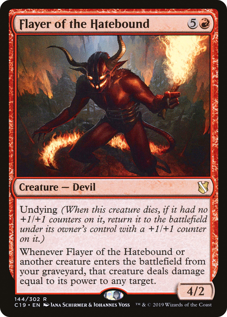 {R} Flayer of the Hatebound [Commander 2019][C19 144]