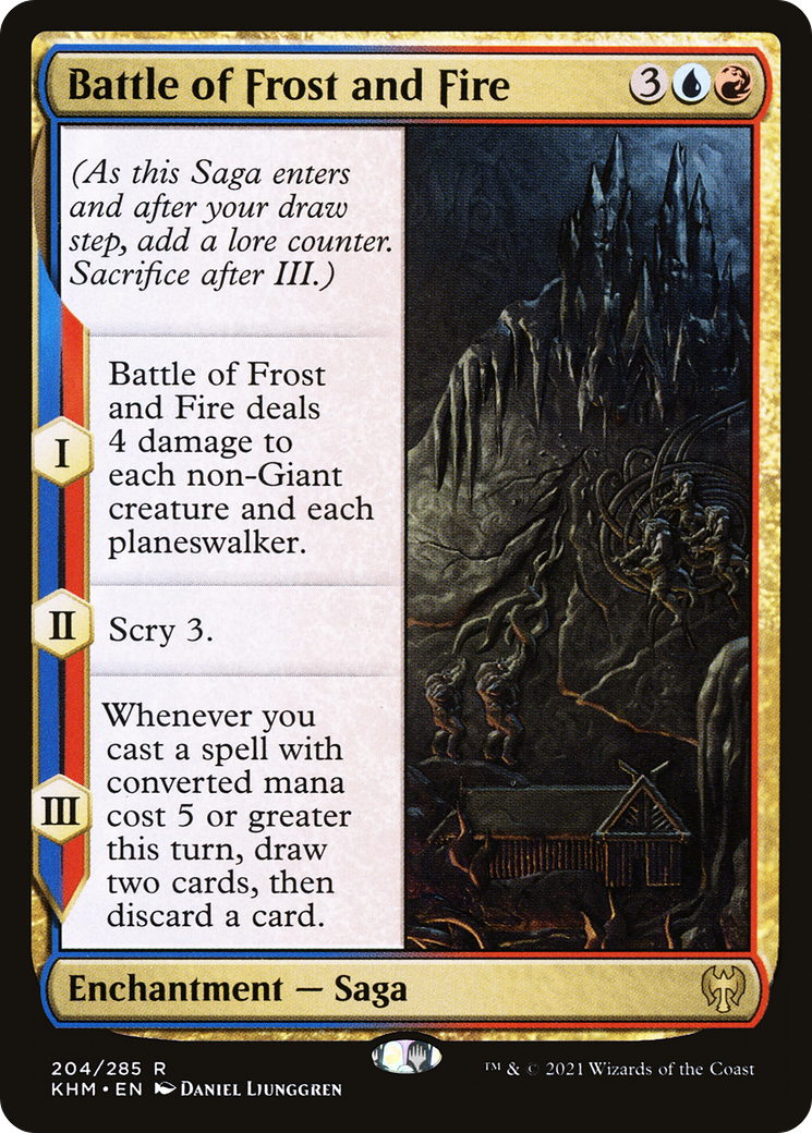 {R} Battle of Frost and Fire [Kaldheim][KHM 204]