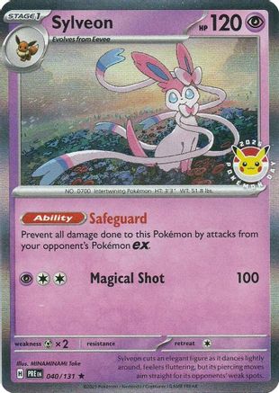 [PKM] Sylveon (040/131) (Pokemon Day) [Scarlet & Violet: Prismatic Evolutions]