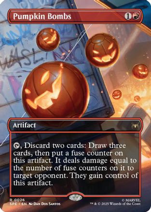 {@@ SPM R} Pumpkin Bombs (Borderless) [Marvel's Spider-Man: Eternal-Legal] [SPE 026]