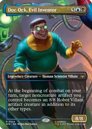 {@@ SPE R} Doc Ock, Evil Inventor (Borderless) [Marvel's Spider-Man: Eternal-Legal] [SPE 024]