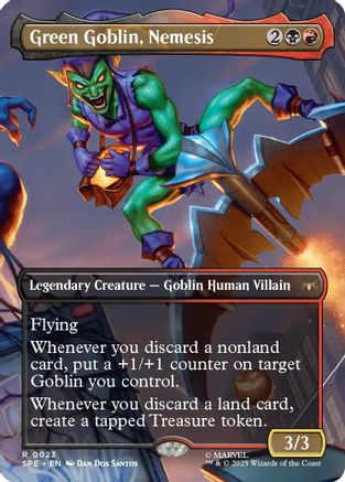{@@ SPE R} Green Goblin, Nemesis (Borderless) [Marvel's Spider-Man: Eternal-Legal] [SPE 023]