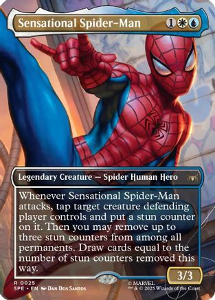 {@@ SPM R} Sensational Spider-Man (Borderless) [Marvel's Spider-Man: Eternal-Legal] [SPE 025]