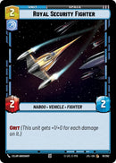 {SW-C}Royal Security Fighter (061/262) [Jump to Lightspeed]