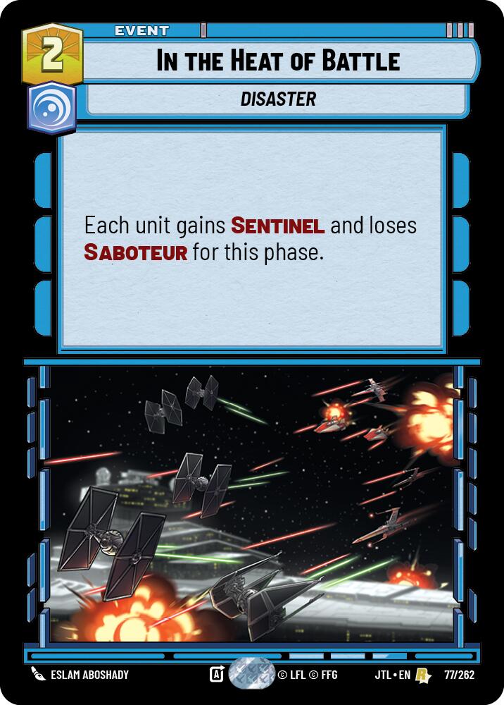 {SW-R}In the Heat of Battle (077/262) [Jump to Lightspeed]