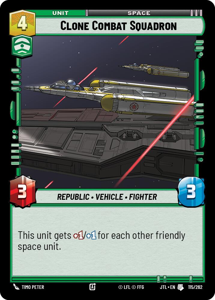 {SW-C}Clone Combat Squadron (115/262) [Jump to Lightspeed]