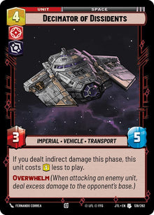 {SW-C}Decimator of Dissidents (138/262) [Jump to Lightspeed]