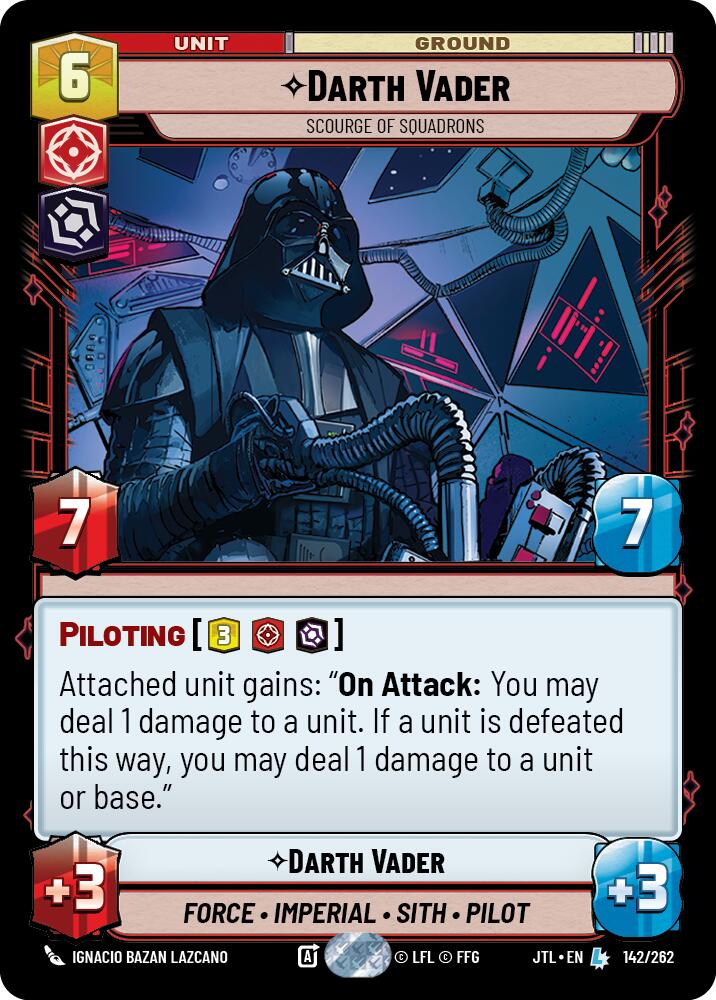 {SW-R}Darth Vader - Scourge of Squadrons (142/262) [Jump to Lightspeed]
