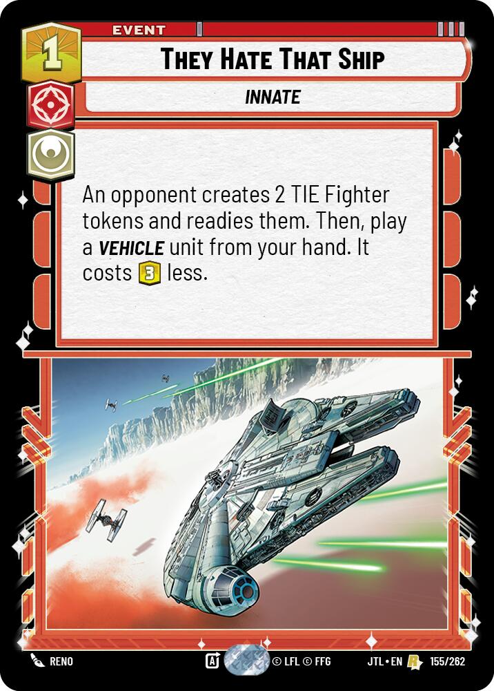 {SW-R}They Hate That Ship (155/262) [Jump to Lightspeed]