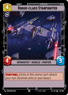 {SW-C}Rogue-class Starfighter (241/262) [Jump to Lightspeed]