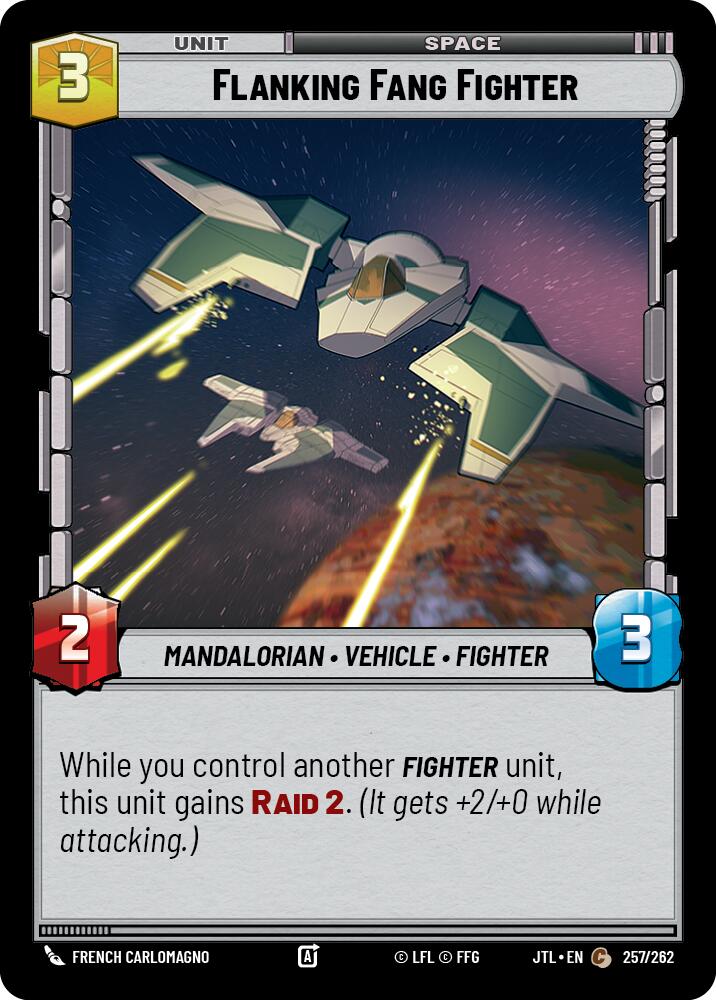 {SW-C}Flanking Fang Fighter (257/262) [Jump to Lightspeed]