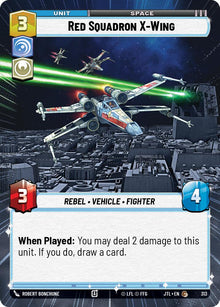 {SW-C}Red Squadron X-Wing (Hyperspace) (313) [Jump to Lightspeed]
