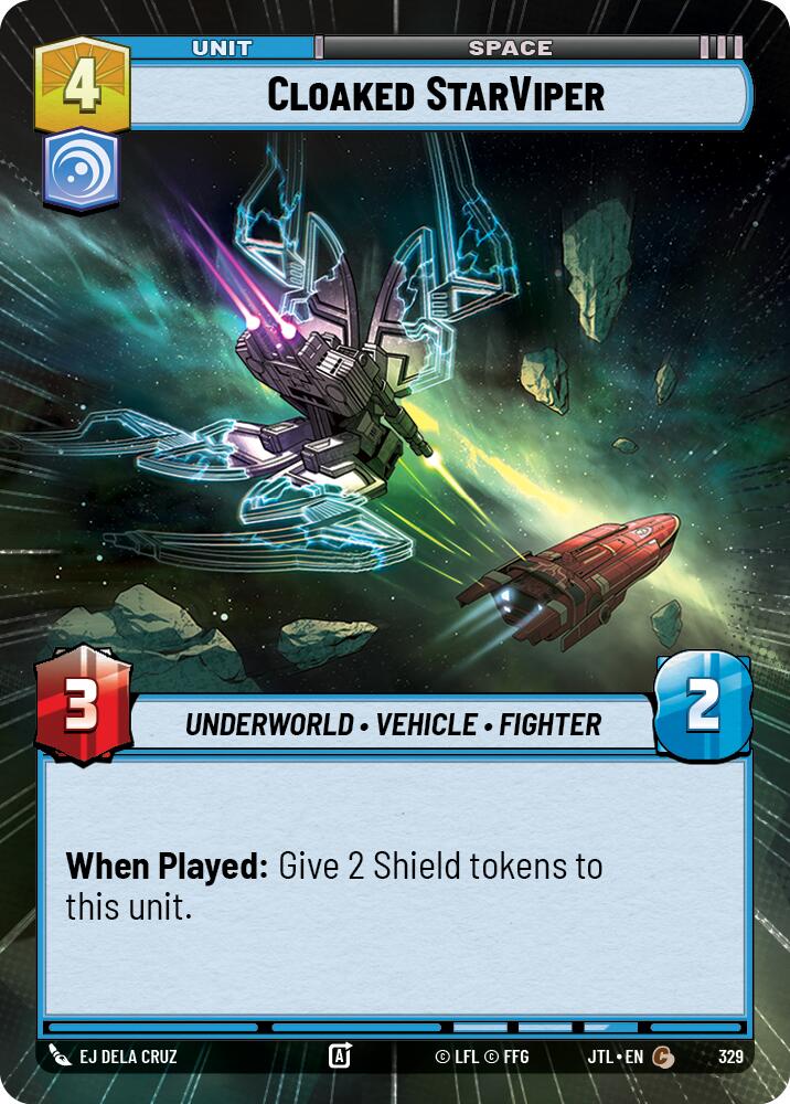 {SW-C}Cloaked StarViper (Hyperspace) (329) [Jump to Lightspeed]